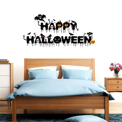 

〖Follure〗Vinyl Removable 3D Wall Sticker Halloween Crow Devil Decor Decals For Wall Decal