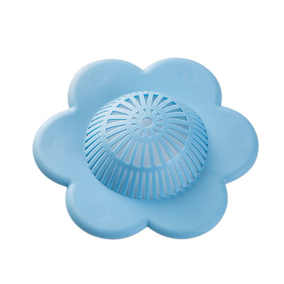 

Flower Shape Bathtub Shower Drain Suction Cup Sink Hair Catcher Filter Strainer