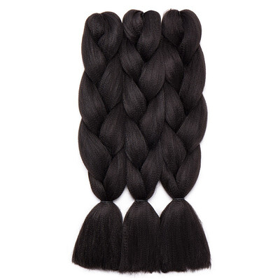 

3 Packs Braiding Hair Ombre for crochet Hair Weave with Synthetic&Twist Braiding Hair Extensions