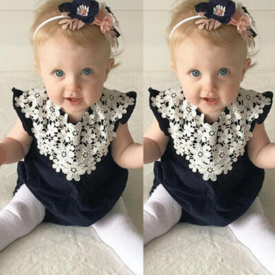 

Newborn Infant Baby Girl Lace Romper Jumpsuit Bodysuit Sunsuit Clothes Outfits