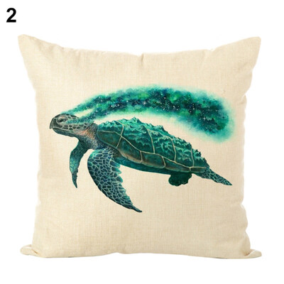 

45x45cm Turtle Octopus Pillow Case Cushion Cover Home Cafe Sofa Bed Car Decor