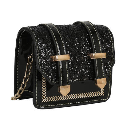 

Ladies Handbag Korean PU Chain Cross-Body Bag Messenger Shoulder Bag