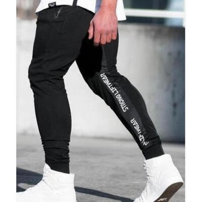 

New Men Long Casual Sport Pants Gym Slim Fit Trousers Running Joggers Gym Sweatpants