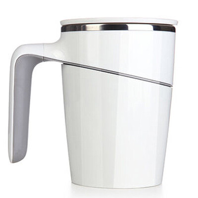 

Stainless steel mug with lid large office cup suction cup does not pour cup