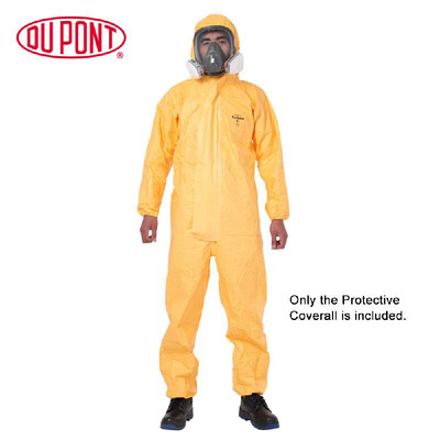 

DU PONT Pro Safety Clothing Protective Coverall Chemicals Protective Clothing Hooded Sulfuric Acid Alkali Safety Coveralls Waterpr