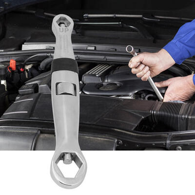 

Greensen Multi-function Adjustable Wrench CR-V Steel Polishing&Chrome Plated Flexible Wrench