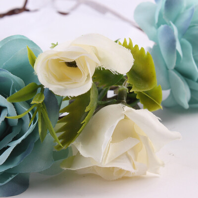 

〖Follure〗Women Handmade Flower Hairband Crown Wedding Wreath Bridal Headdress