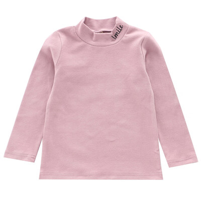

Autumn Baby Girl Cute Long Sleeve Solid Print T-Shirts Kids Tops Shirts Casual Blouse