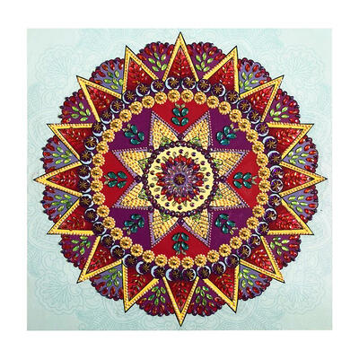

5D DIY Special-shaped Diamond Painting Circle Cross Stitch Embroidery Kit