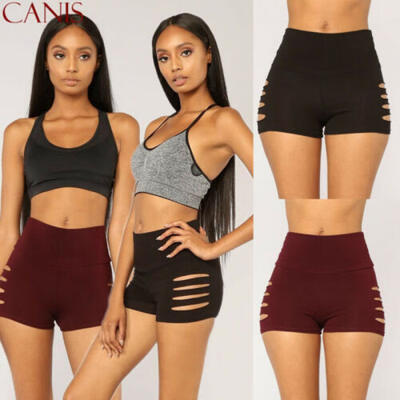 

Sexy Womens Sports Shorts Athletic Gym Workout Fitness Yoga Leggings Briefs US