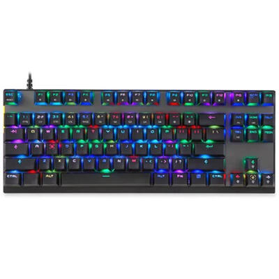 

Motospeed K82 USB Wired Mechanical Keyboard RGB LED Backlight 87 Keys Keyboard For Esports Games