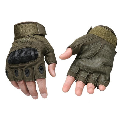 

CQB Outdoor Gloves Full Finger Protection Riding Exercise Training Combat Non-slip Cut Resistant Gloves Black