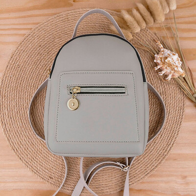 

Tailored Fashion Women Shoulders Small Backpack Letter Purse Mobile Phone Messenger Bag