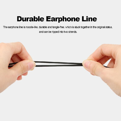 

Universal 35mm Wired Headphones In-Ear Soft Silicone Earbuds Noise Isolating Headset Music Earphones 115cm Wire for PC Laptop Tab