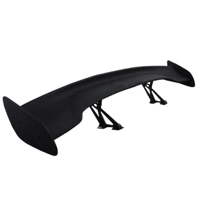 

Ktaxon Universal 57" Type-3 Matte Black ABS GT Trunk Adjustable Bracket Spoiler Wing