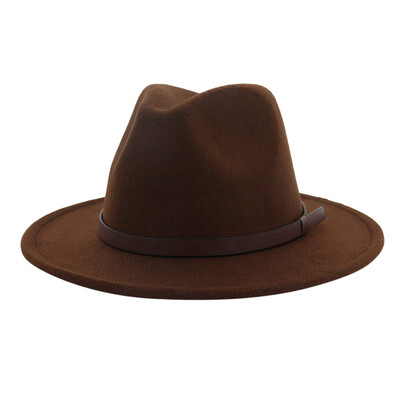 

Tailored Hat with Belt Men Women Unisex Festival Spring Winter Wedding Prom Hat