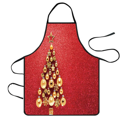 

Siaonvr Christmas Decoration Waterproof Apron Kitchen Aprons Dinner Party Apron