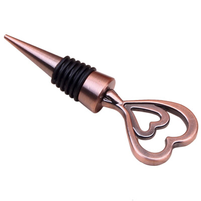 

Gobestart Zinc Alloy Wine Bottle Stopper Metal Clear Rhinestones