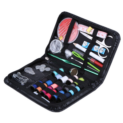 

40X Sewing Set Crochet Hooks Needles Stitches Knitting Craft Case Travel