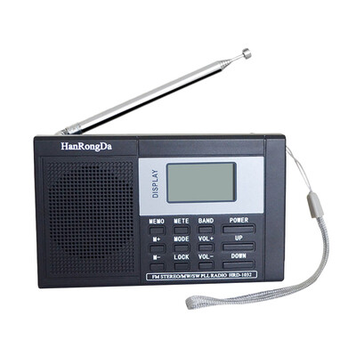 

Portable Full-band Digital Tuning Multiband Stereo Tuner MWAMFMSW Shortwave Radio REC Control Receiver