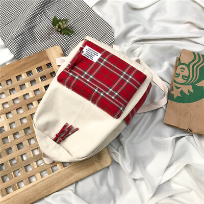 

Insfeng schoolbag female Korean version of high school students shoulder bag Guzhi Chezisen Department campus backpack shoulder ba