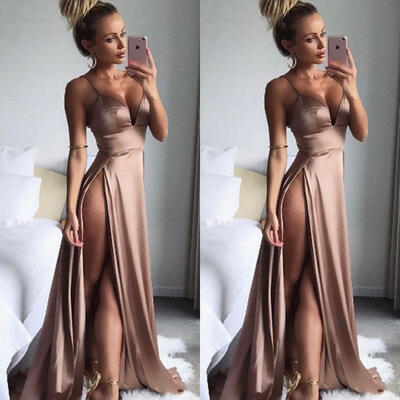 

Women Evening Dress Convertible Multi Way Wrap Bridesmaid Formal Long Dresses
