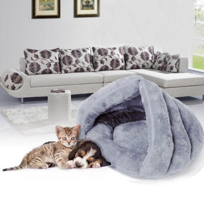 

Puppy Pet Cat Dog Soft Warm Nest Kennel Bed Cave House Sleeping Bag Mat Pad Tent