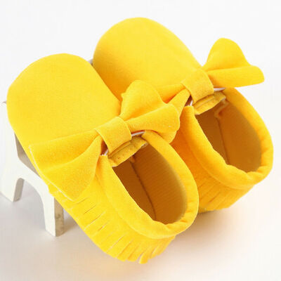 

Newborn Baby Toddler Crib Shoes Pram Casual Soft Sole Prewalker Antislip Sneaker