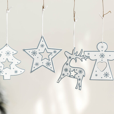 

Tailored Christmas Decor Gifts Wooden Pendant Tree Ornament Party Home Hanging Decor