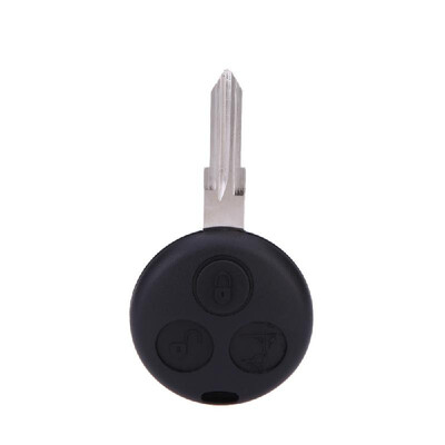 

3 Button Remote Key Fob Case Shell for Smart Fortwo Fortour City Coupe Cabrio