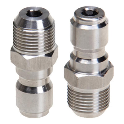 

High Pressure Water Gun Spray Connectors Garden Hose Quick Connector Heavy-duty Copper Hose Fittings 38 In Male&Female Water