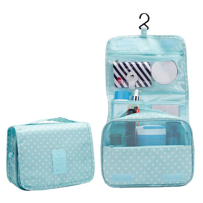 

Women Zipper Hanging Waterproof Travel Toiletry Wash Makeup Storage Cosmetic Organizer Bag Hanging Bag Hot