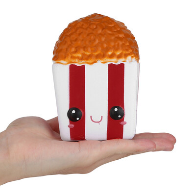 

YIWULA12cm Cartoon French Fries Charm Slow Rising Pressure Stress Reliever Toys