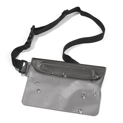 

Waterproof Pouch with Adjustable Waist Strap Waterproof Waist Bag For Beach Boating Fishing Swimming