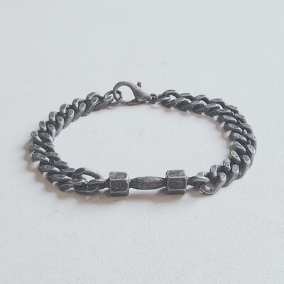 

Mens Bracelet Fashion Boys ins Small Men Design Xiao Zhans Korean Chain Jewelry