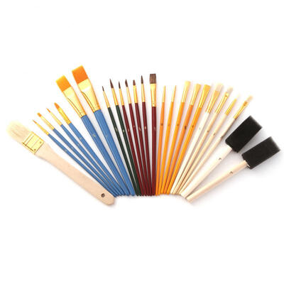

Greensen 25Pcs Functional Aluminium Alloy Tube Drawing Brush Art Painting Set Tool