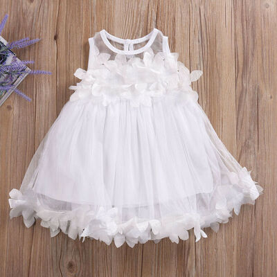 

Toddler Kids Baby Girl Lace Tutu Dress Princess Party Pageant Flower Dresses