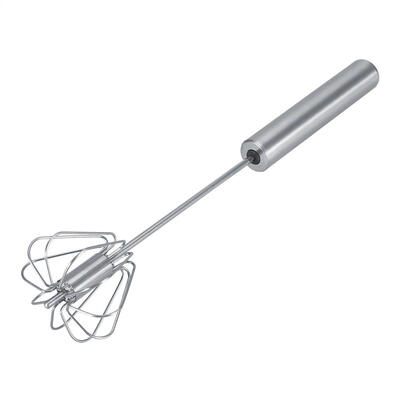 

Greensen Handheld Stainless Steel Push-down Auto Whisk for Egg Cream Whisk Stainless Steel Egg Whisk