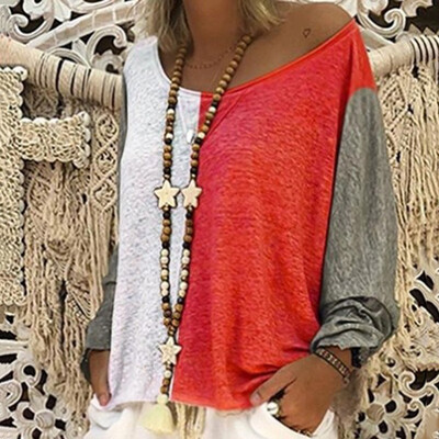 

Womens Tops Ladies Shirts Beach Summer Crew Neck Tee Fashion Long Sleeve