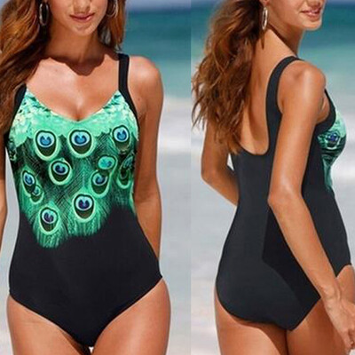 

Saidsome Sexy Printed Bodycon Bikini Beach Swimwears Swimsuits Backless Bathing Suits