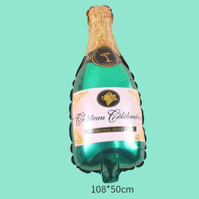 

New Hot Christmas Wine Bottle Balloon Birthday Beer Balloon Home Garden Festive Party Supplies