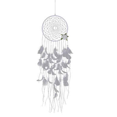 

Lace Flower Dreamcatcher Wind Chimes Feather Pendant Dream Catcher Home Ornament Craft Wall Hanging Decoration