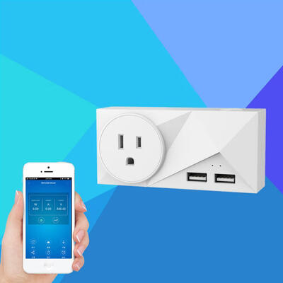

Alexa Wifi Smart Socket 21A Wifi Socket Smart Home Wall Socket EUUSUK Plug