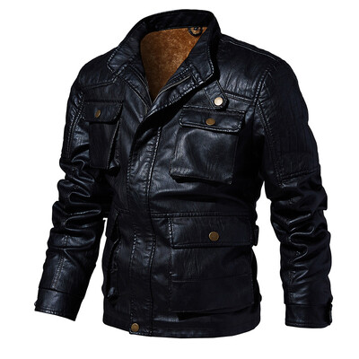 

Toponeto Men Winter Camouflage Blouse Thickening Coat Outwear Top Blouse Plus Size