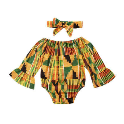 

Newborn Infant Baby Girl Cloth Long Sleeve Boho Romper Bodysuit Jumpsuit Outfits