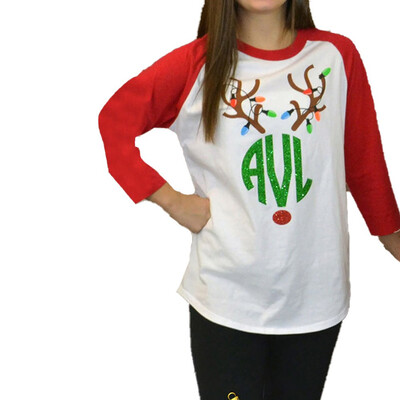

New 2019 Women Fashion Cristmas snowman Printing O-neck Long sleeve Slim fit T-shirt