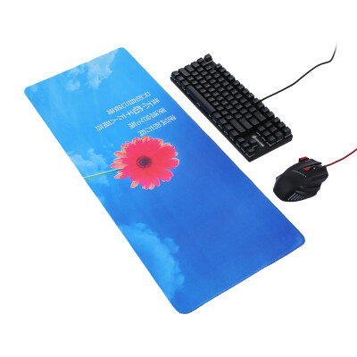 

Extra Large Mouse Pad Anti-Slip Mouse Mat Rubber Desk Keyboard Mouse Mat Game Office Mousepad for Laptop Computer