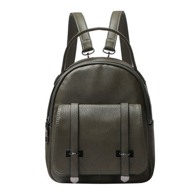 

Fashion Women Leather Small Backpacks High Quality Soft Mini Shoulder Bags for Teenage Girl School Bags FemaleBackpacks