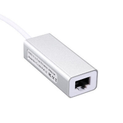 

Network Adapter USB20 External Network Card to 101001000Mbps RJ45 Ethernet Adapter Compatible with Laptop&Desktop