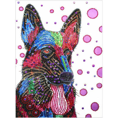 

5D DIY Special Shaped Diamond Painting Dog Cross Stitch Mosaic Craft Kits